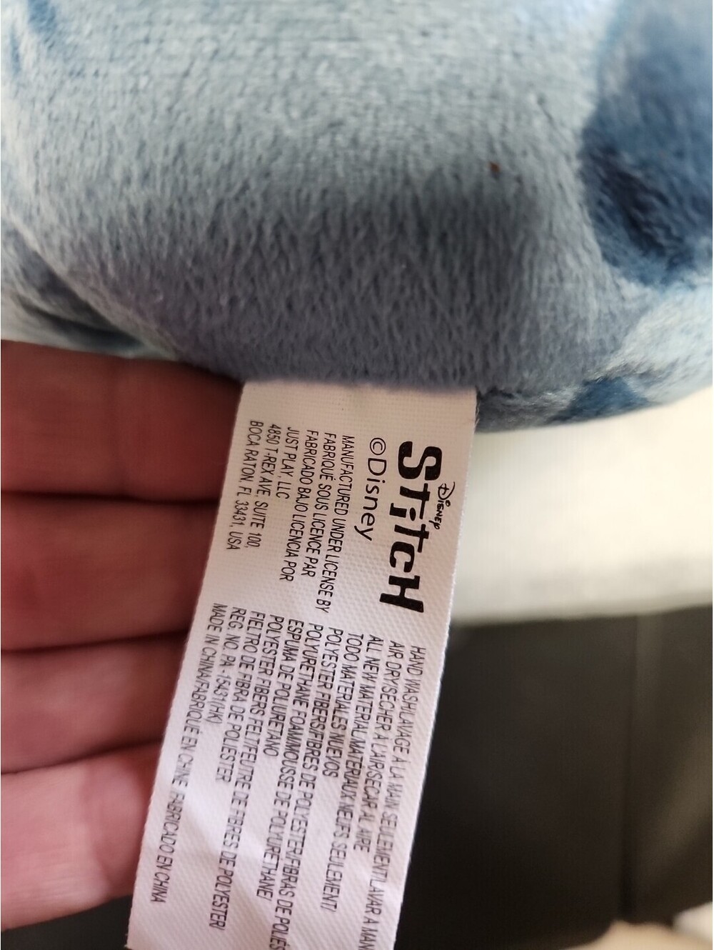 Disney Movie - Stitch W/ Baby Chick Plush - Picture 3 of 3
